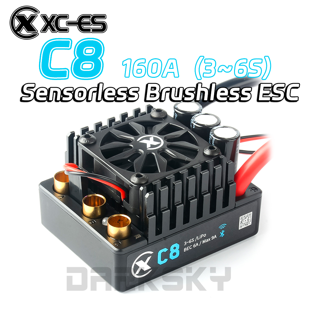 Drone Battery 6S - XC-ESC C8 160A ESC ไร้แปรงถ่าน สำหรับแบตเตอรี่