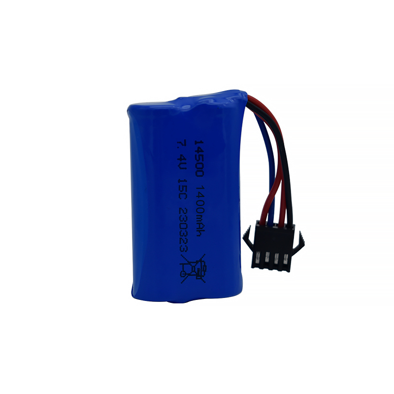 7.4V 1400mAh 14500 แบตเตอรี่ลิ - Drone Battery Li-Ion บทวิจารณ์และราคา