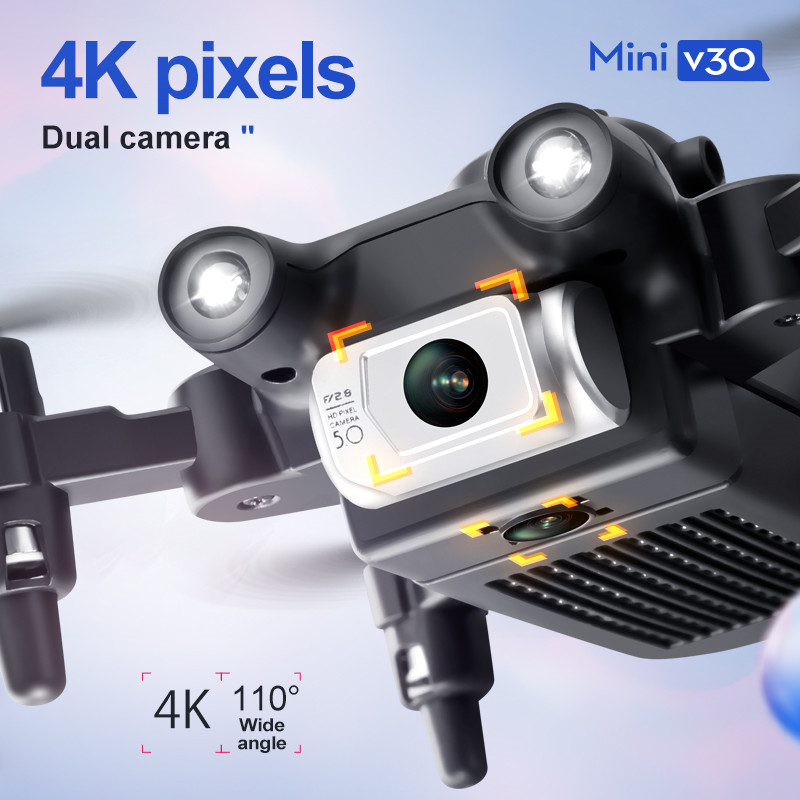 Mini V30 WiFi FPV Drone 4K HD  - Drone Battery Case บทวิจารณ์และราคา
