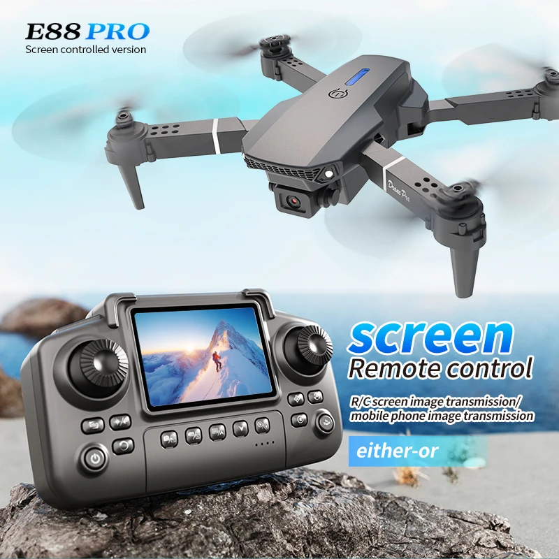 Professional E88 PRO Drone หน้ - Drone Battery Case บทวิจารณ์และราคา