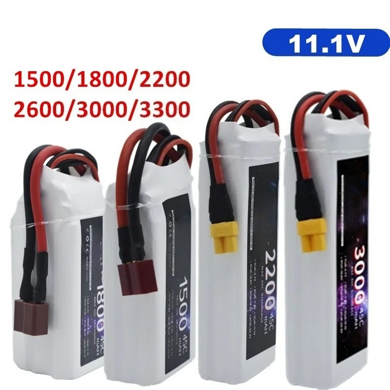 แบตเตอรี่ LiPo 3S 1500mah 1800 - Drone Battery Li-Ion บทวิจารณ์และราคา