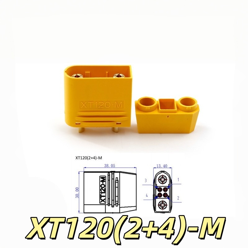 ขั้วต่อ Amass Original XT120(2 - Drone Battery High Voltage บทวิจารณ์และราคา