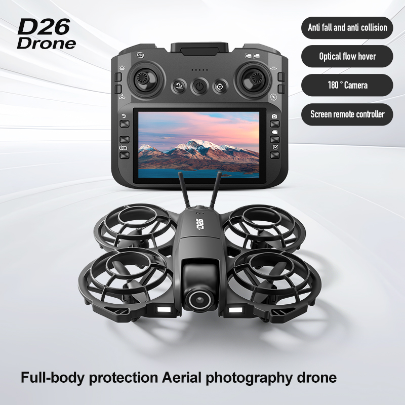 โดรน D26 4K ถ่ายภาพทางอากาศ HD - Drone Battery Case บทวิจารณ์และราคา