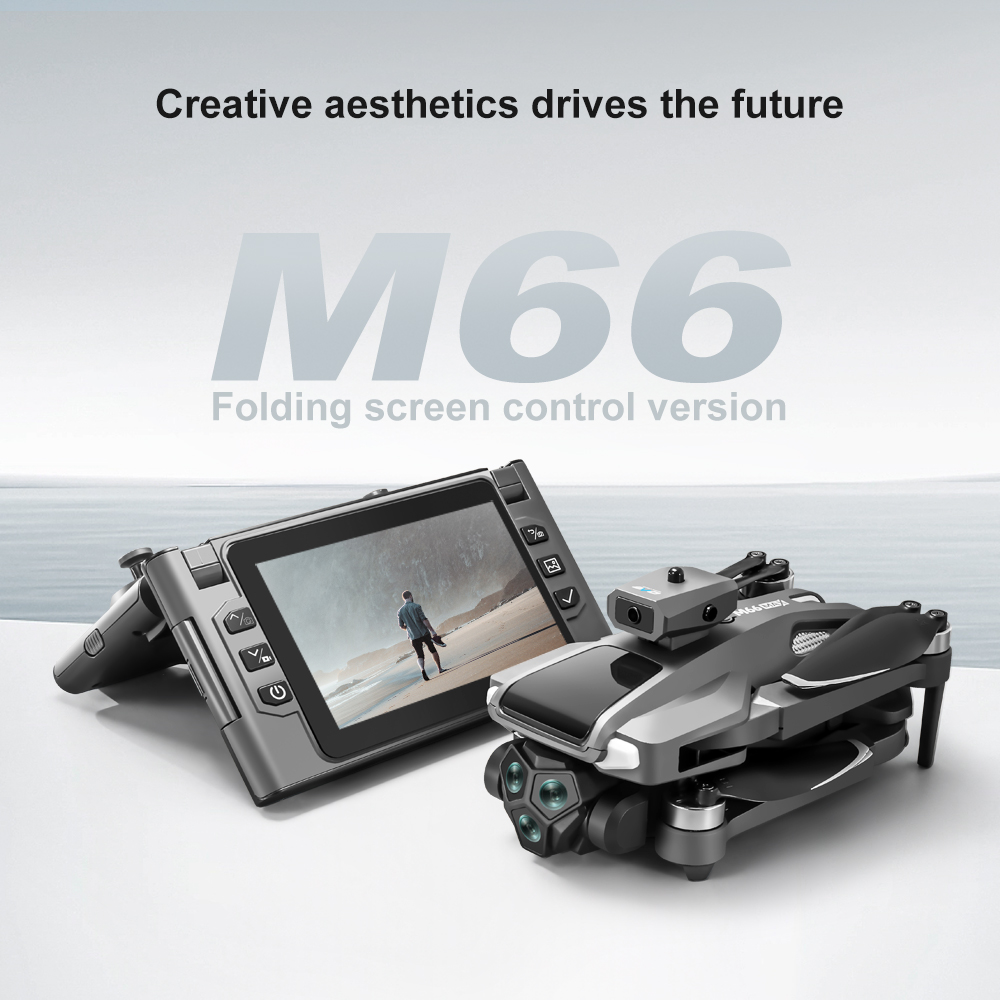 โดรนพับได้ M66 RC พร้อมหน้าจอพ - Drone Battery Li-Ion บทวิจารณ์และราคา